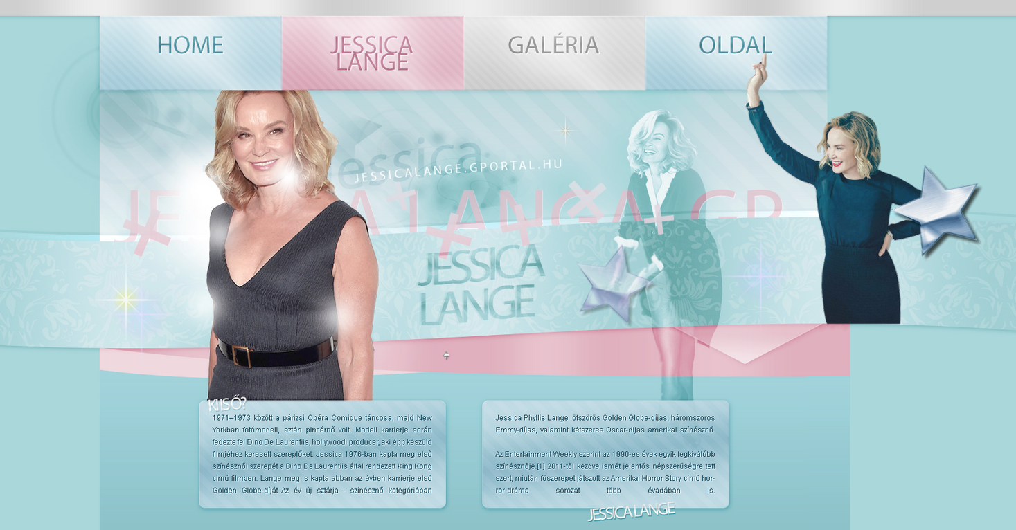 Jessica Lange | Your Best and only Hungarian fansite about Jessica ♥